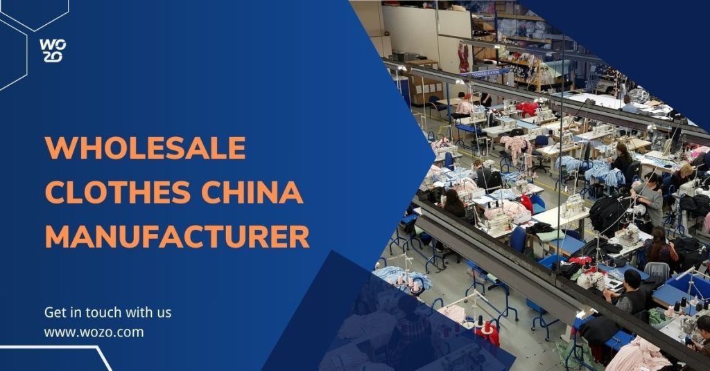 fabricante de ropa al por mayor de china