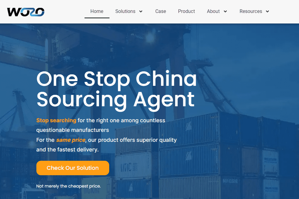 China sourcing company