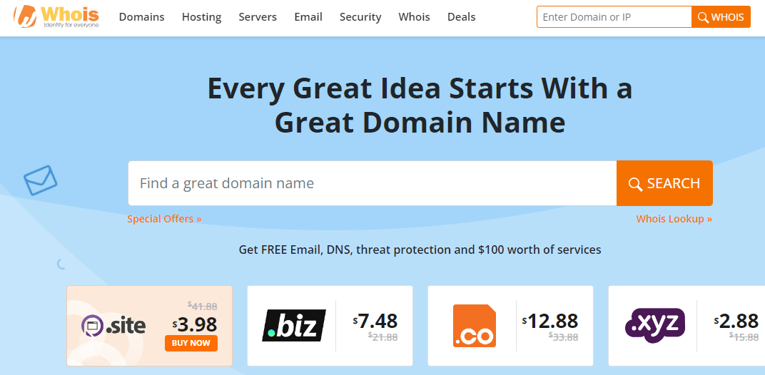 whois.com - Check supplier