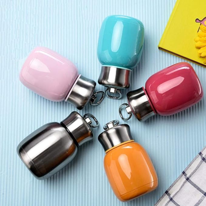 6oz leak proof stainless steel water bottle