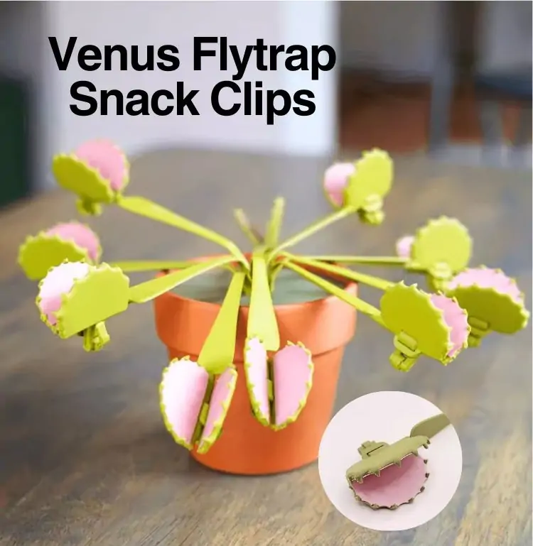 Venus Flytrap Snack Clips