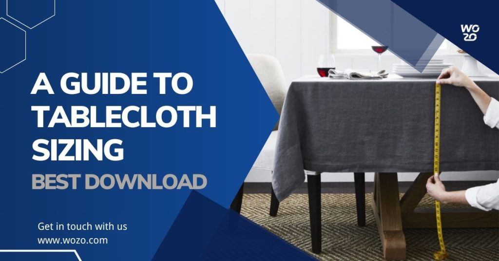 A Guide to Tablecloth Sizing