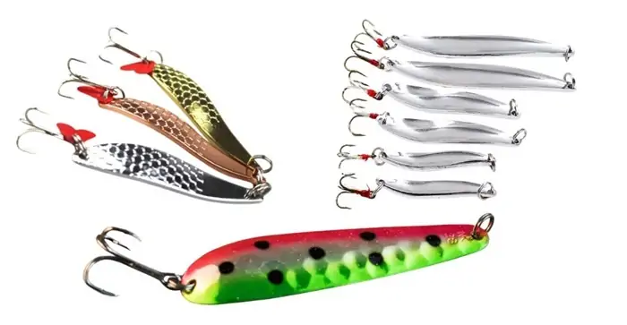Spoons trout fishing lures