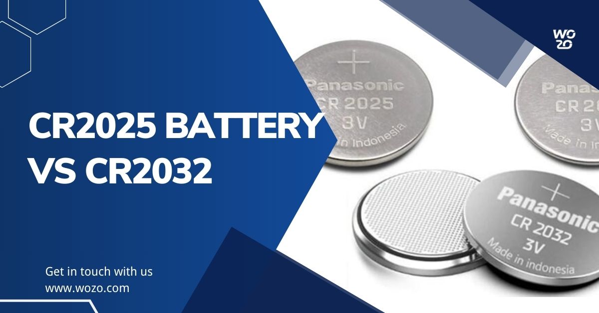 CR2025-Batterie vs. CR2032: 5 wichtige Unterschiede, die Sie kennen müssen