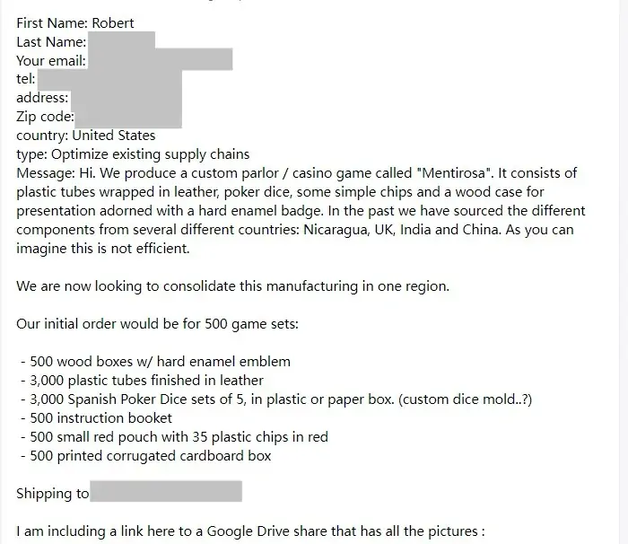 wozo customization case email
